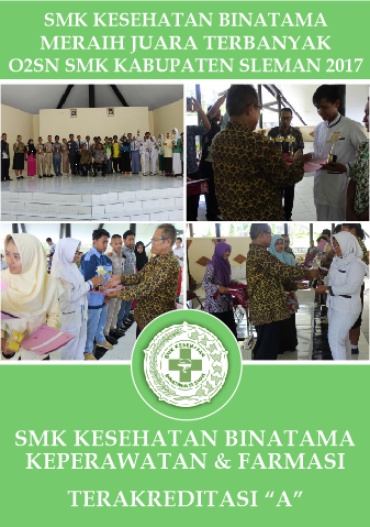 JUARANYA O2SN SLEMAN - SMK Kesehatan Binatama Meraih Juara Terbanyak O2SN SMK Kabupaten Sleman 2017