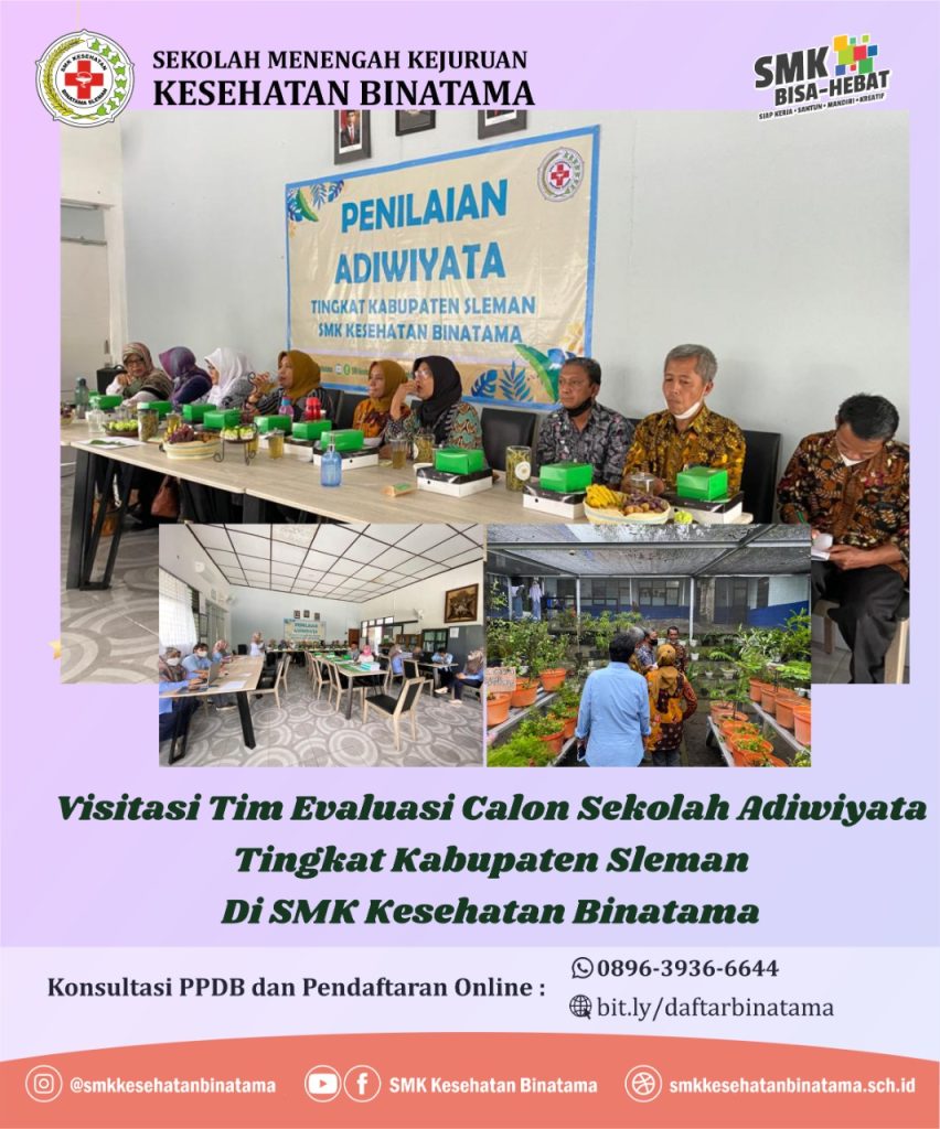 VISITASI TIM EVALUASI CALON SEKOLAH ADIWIYATA TINGKAT KABUPATEN SLEMAN DI SMK KESEHATAN BINATAMA IMG 20221013 WA0015 852x1024 - VISITASI TIM EVALUASI CALON SEKOLAH ADIWIYATA TINGKAT KABUPATEN SLEMAN DI SMK KESEHATAN BINATAMA