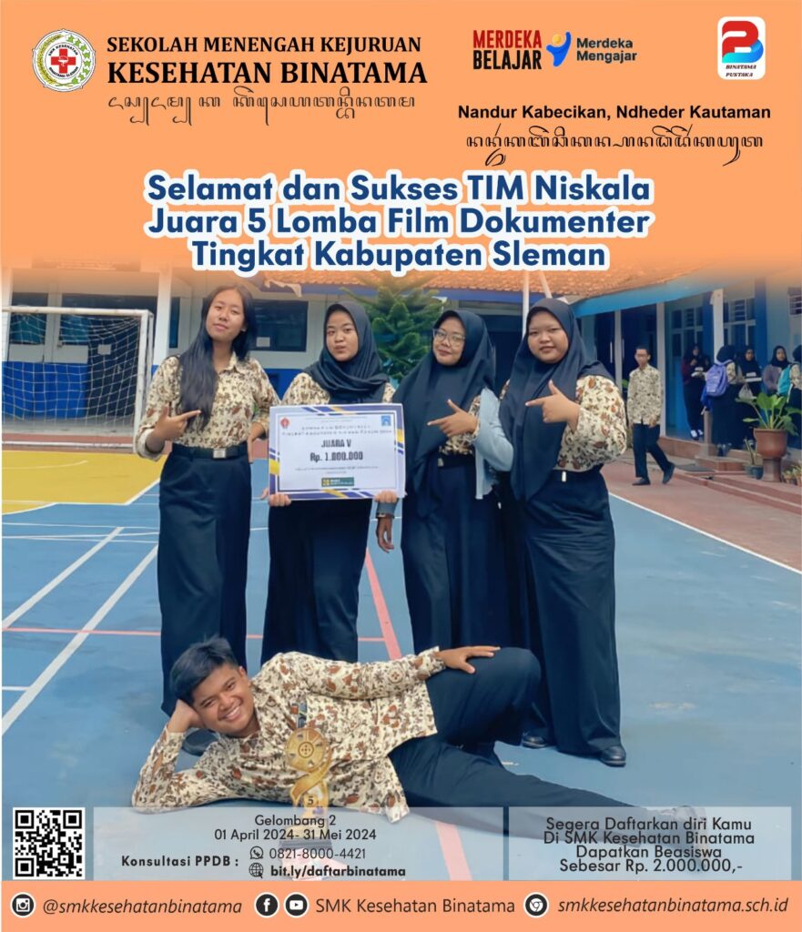 WhatsApp Image 2024 05 29 at 18.55.00 881x1024 - Selamat dan Sukses TIM Niskala Juara 5 Lomba Film Dokumenter Tingkat Kabupaten Sleman