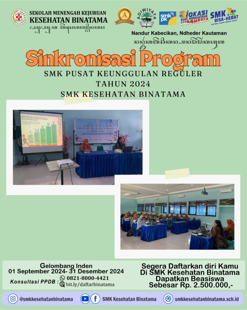 SMK Kesehatan Binatama Gelar Kegiatan Singkronisasi Program SMK Pusat Keunggulan WhatsApp Image 2024 10 04 at 08.19.08 816x1024 - SMK Kesehatan Binatama Gelar Kegiatan Singkronisasi Program SMK Pusat Keunggulan