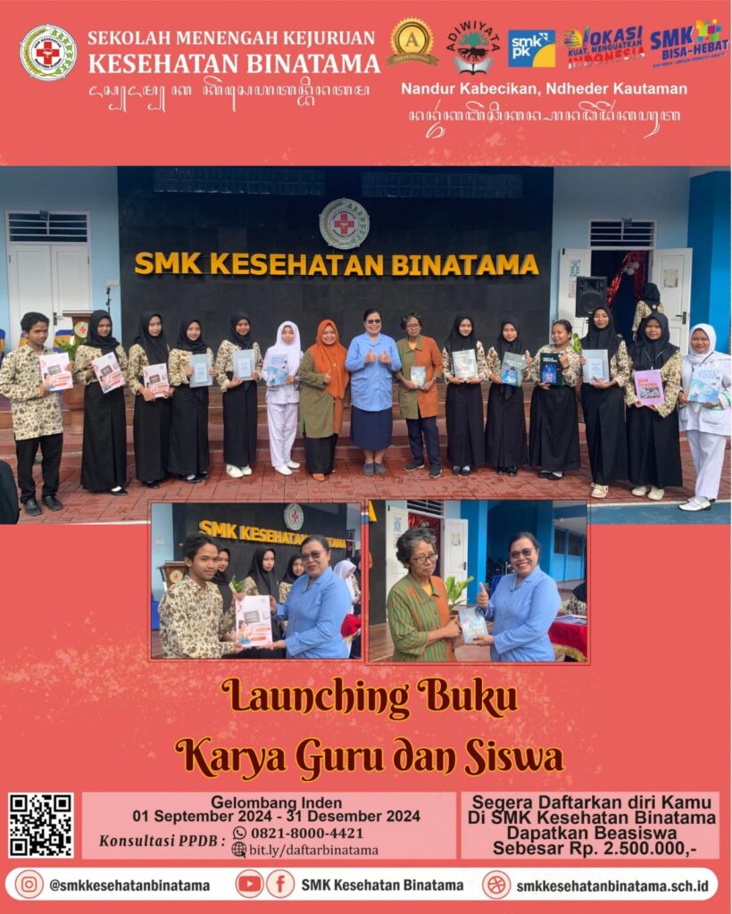 WhatsApp Image 2024 12 19 at 12.52.24 820x1024 - Kreativitas Siswa dan Guru SMK Kesehatan Binatama Tertuang dalam Bentuk Buku