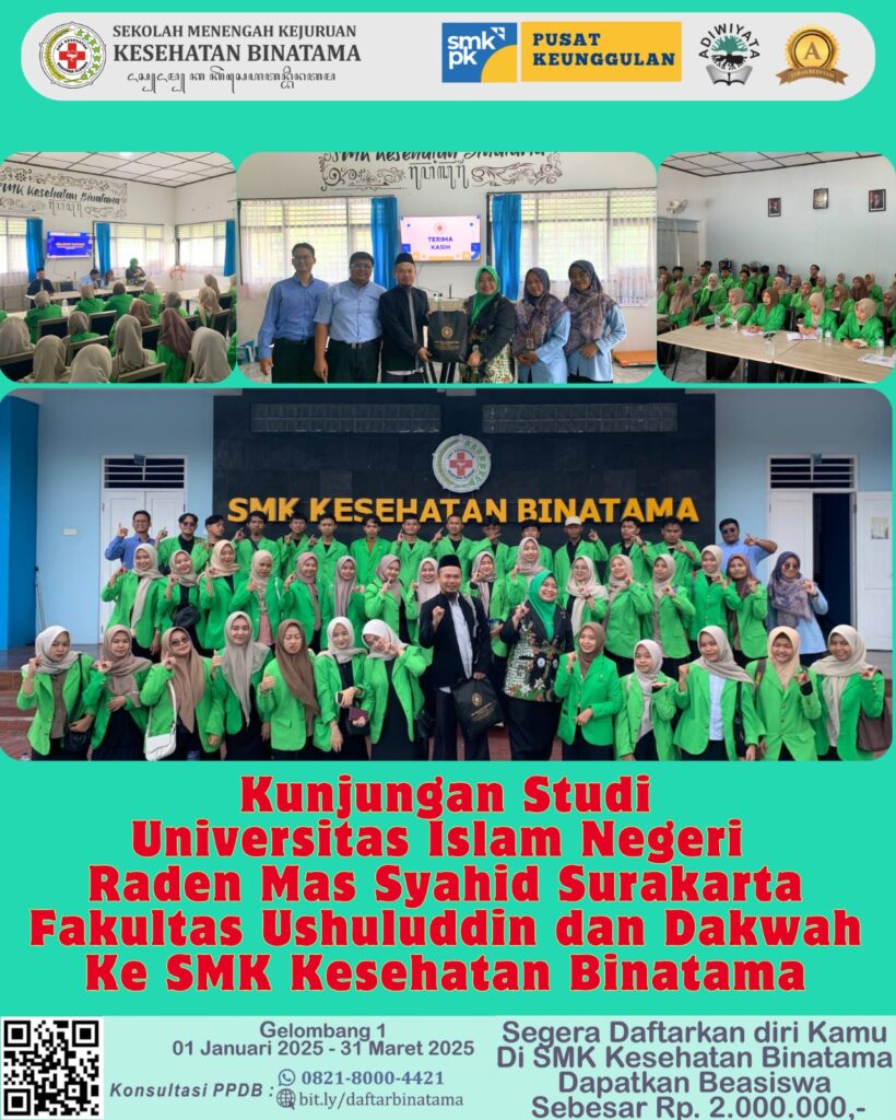 WhatsApp Image 2025 02 27 at 10.43.26 1 820x1024 - SMK Kesehatan Binatama Mendapatkan Kunjungan dari UIN Raden Mas Syahid Surakarta Fakultas Ushuluddin dan Dakwah