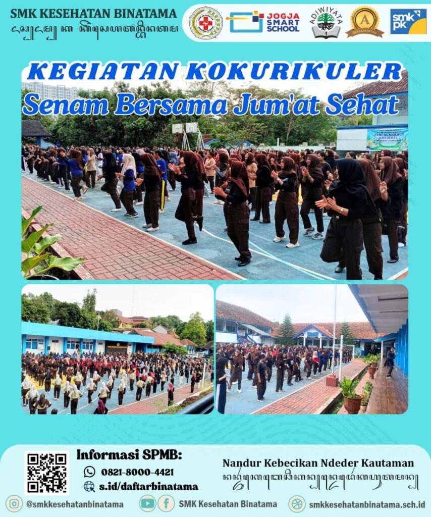 senam bersama jumat sehat 854x1024 - Kegiatan Kokurikuler – Senam Bersama Jum’at Sehat